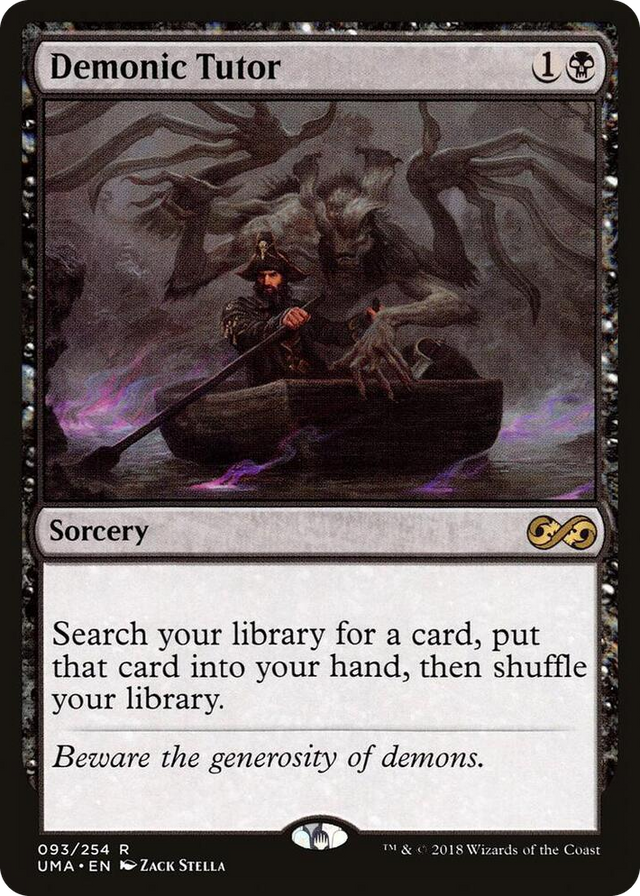 0093 Demonic Tutor R Ultimate Masters