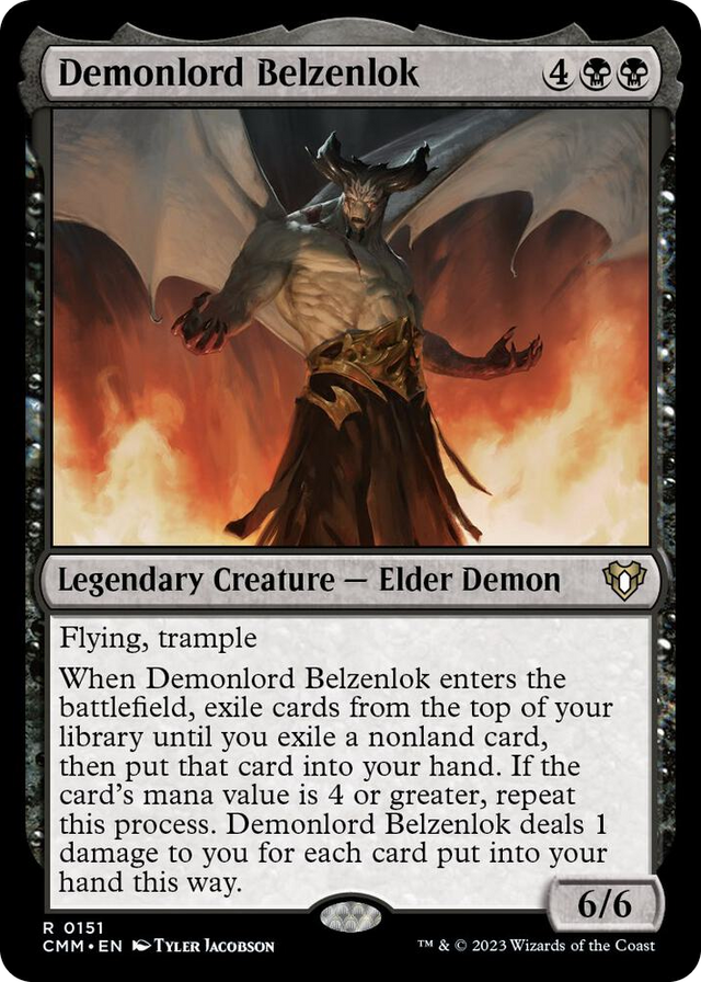 0151 Demonlord Belzenlok R Commander Masters
