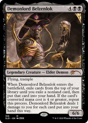 0159 Demonlord Belzenlok M Secret Lair Drop Series