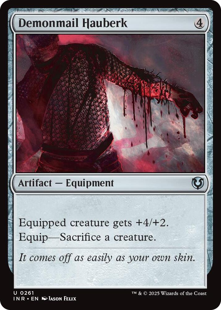 0261 Demonmail Hauberk U Innistrad Remastered