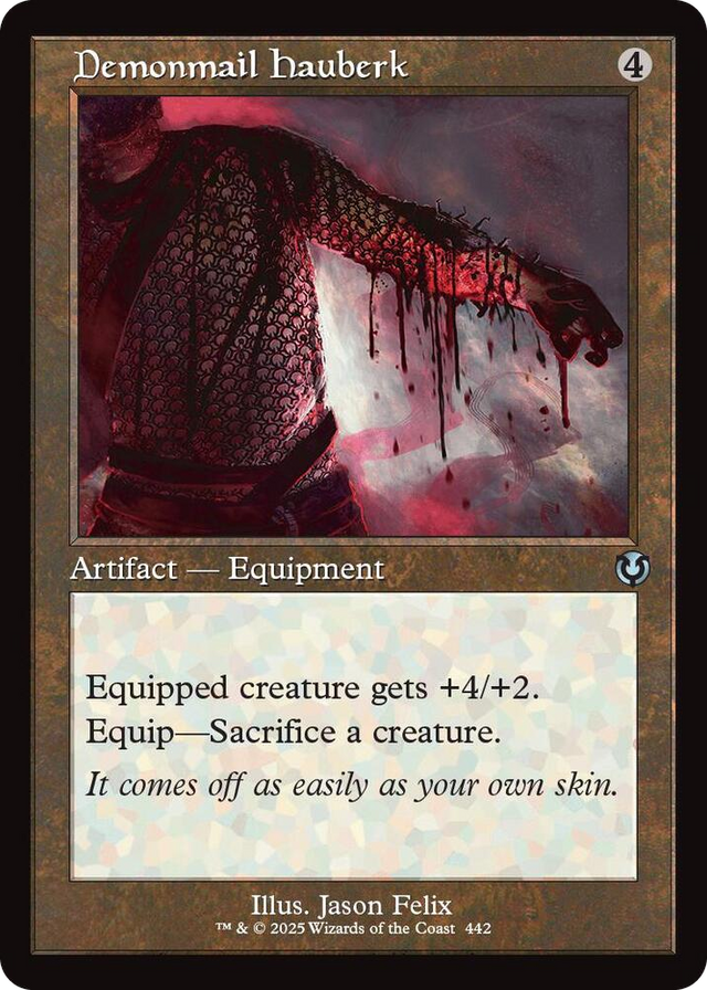 0442 Demonmail Hauberk (Retro Frame) U Innistrad Remastered