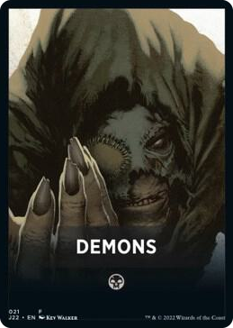 Demons Theme Card #21 T - Jumpstart 2022 Pokemon card