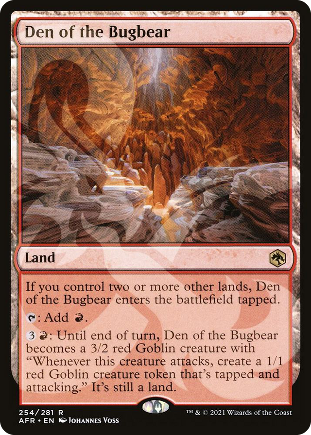 0254 Den of the Bugbear R AFR Ampersand Promos