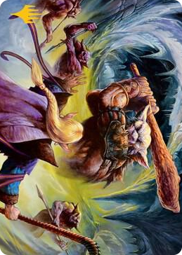 0034 Den of the Bugbear (34/81) Art Card (Gold-Stamped) S Art Series: Adventures in the Forgotten Realms