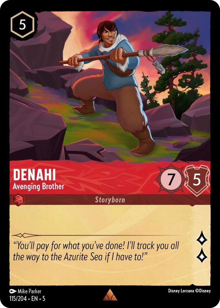 0115 Denahi - Avenging Brother Rare Shimmering Skies