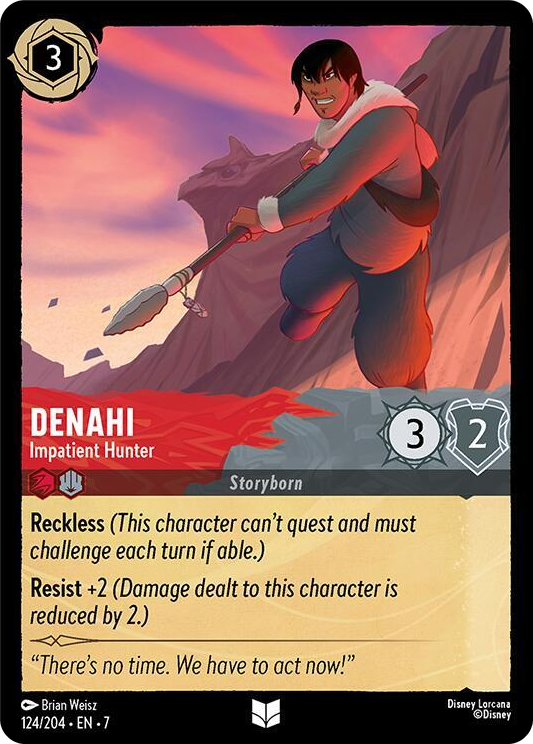 0124 Denahi - Impatient Hunter Uncommon Archazia's Island