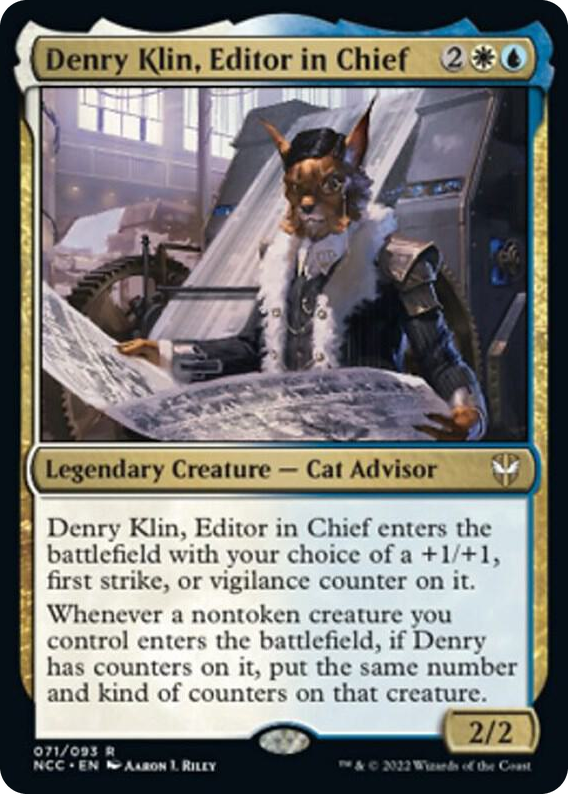 0071 Denry Klin, Editor in Chief R Commander: Streets of New Capenna
