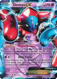BW082 Deoxys EX (Team Plasma) - BW82 Promo Black and White Promos