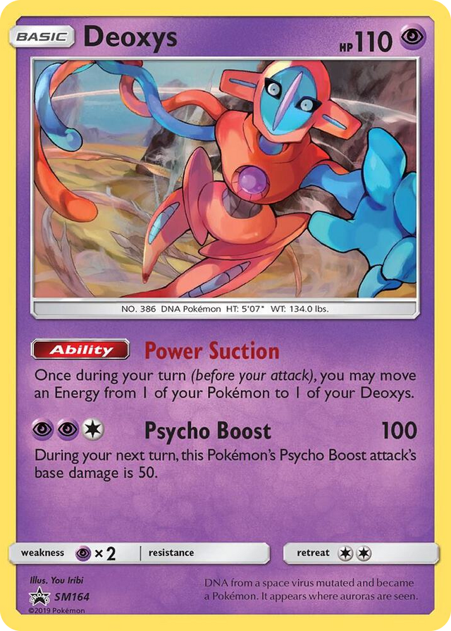 SM164 Deoxys - SM164 Promo SM Promos