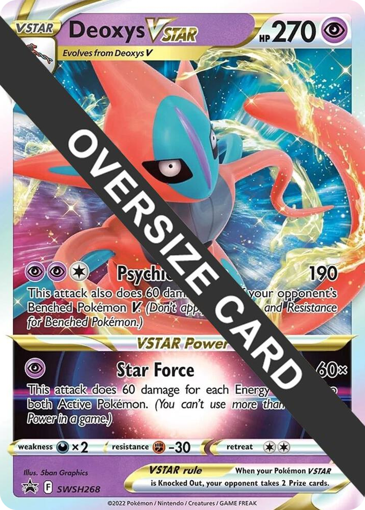 0268 Deoxys VSTAR - SWSH268 Promo Jumbo Cards