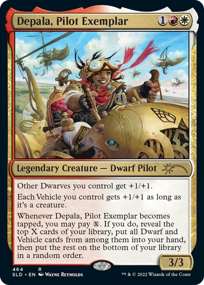 0464 Depala, Pilot Exemplar R Secret Lair Drop Series