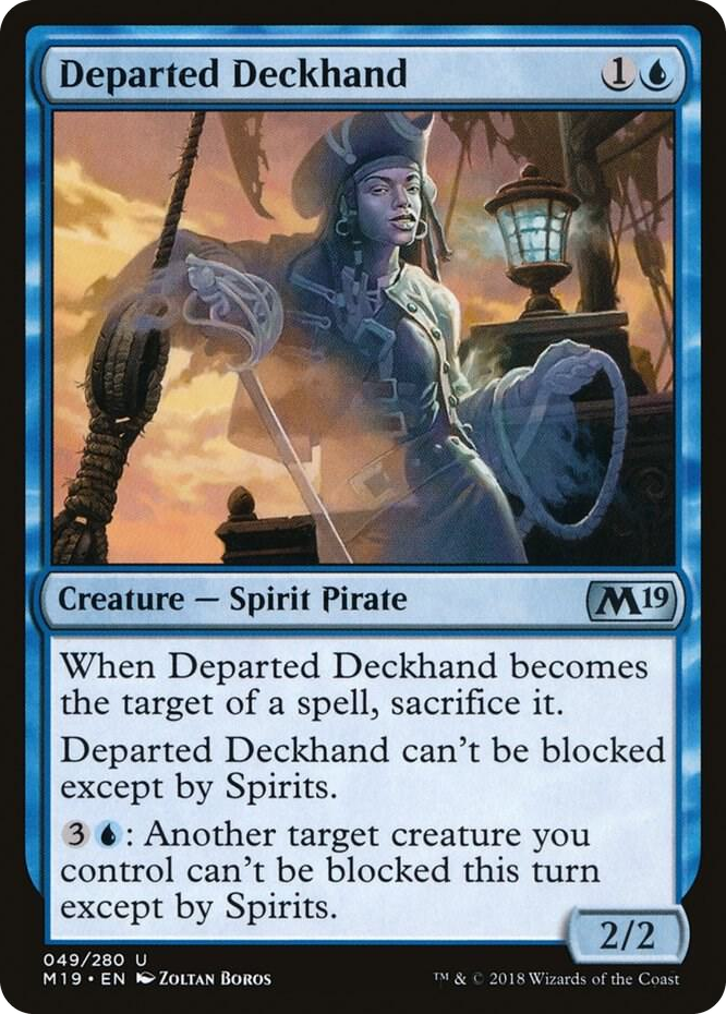 0049 Departed Deckhand U Core Set 2019