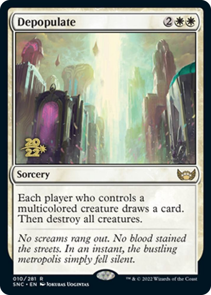 Depopulate #10 R - Prerelease Cards Pokemon card