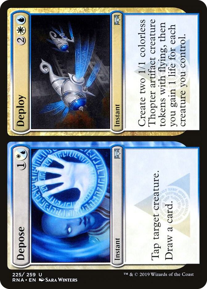 0225 Depose // Deploy U Ravnica Allegiance