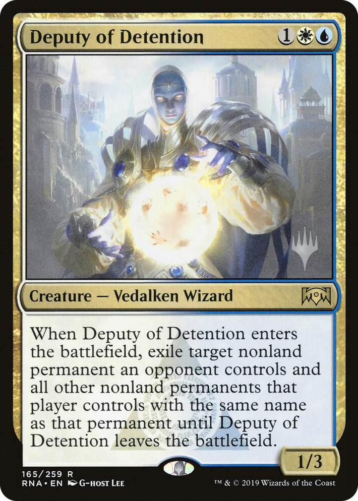0165 Deputy of Detention R Promo Pack: Throne of Eldraine