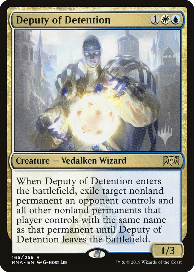 0165 Deputy of Detention R Promo Pack: Throne of Eldraine