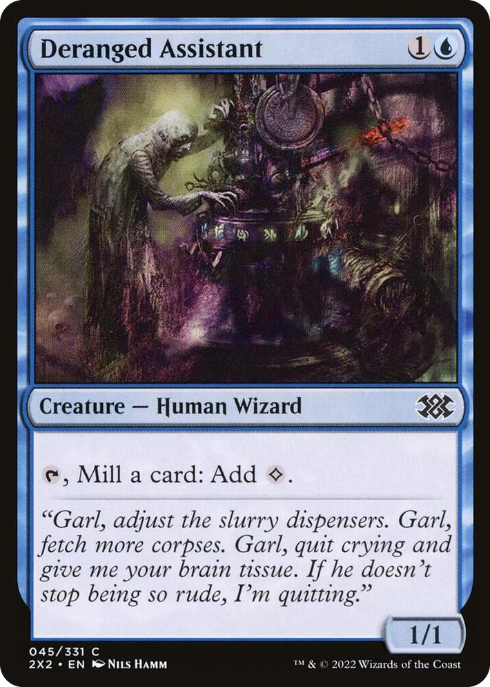 0045 Deranged Assistant C Double Masters 2022