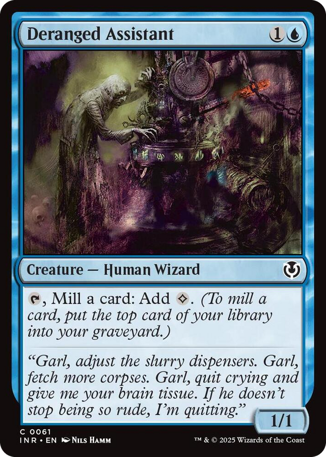 0061 Deranged Assistant C Innistrad Remastered