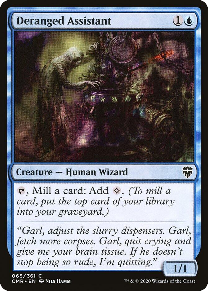 0065 Deranged Assistant C Commander Legends