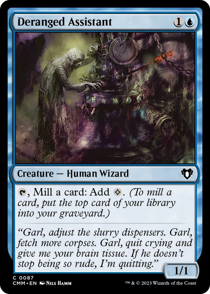0087 Deranged Assistant C Commander Masters