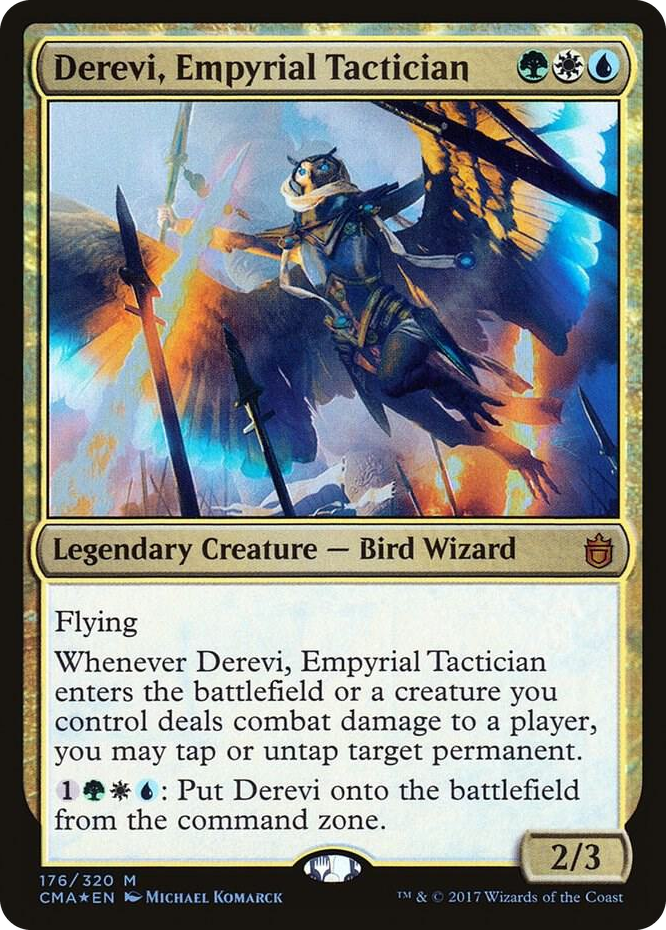 Derevi, Empyrial Tactician #176 M - Commander Anthology Pokemon card