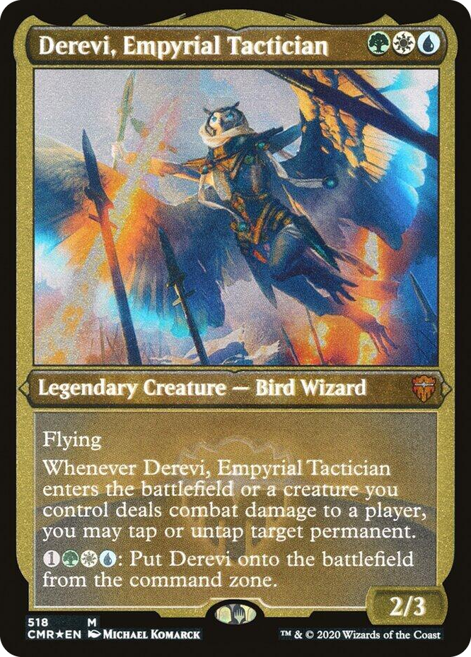 0518 Derevi, Empyrial Tactician (Foil Etched) M Commander Legends