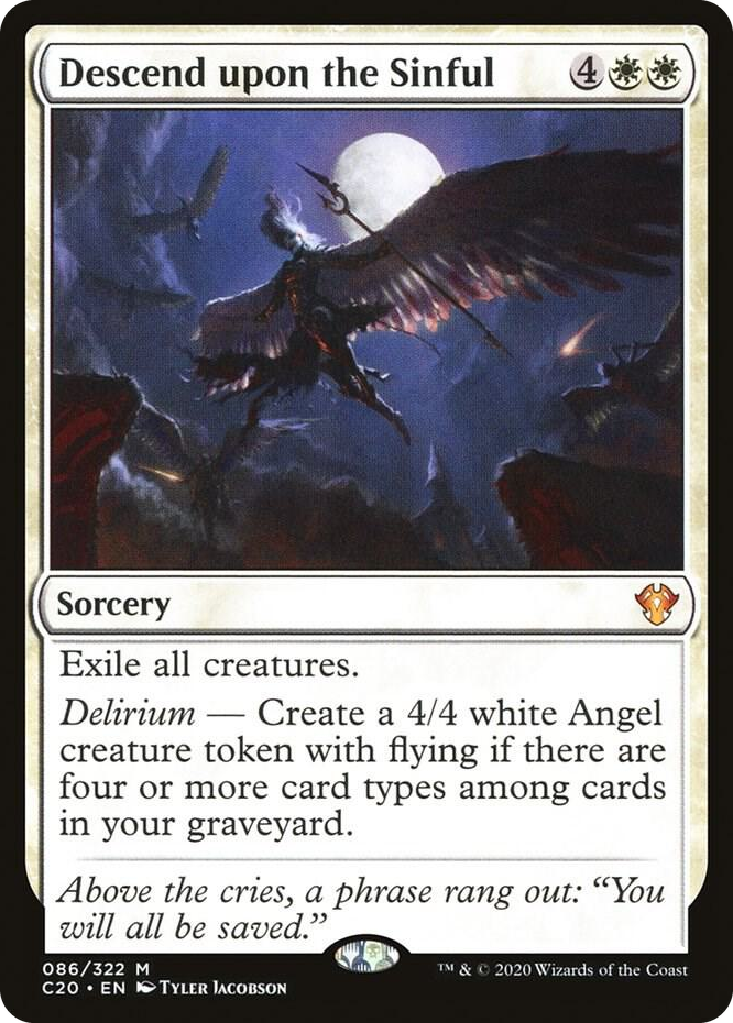 0086 Descend upon the Sinful M Commander 2020