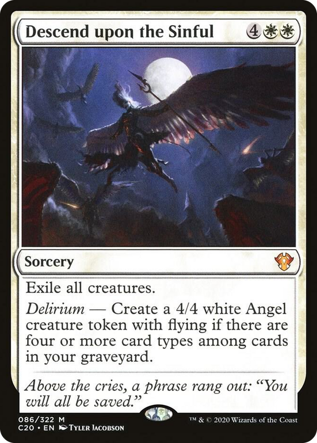 0086 Descend upon the Sinful M Commander 2020