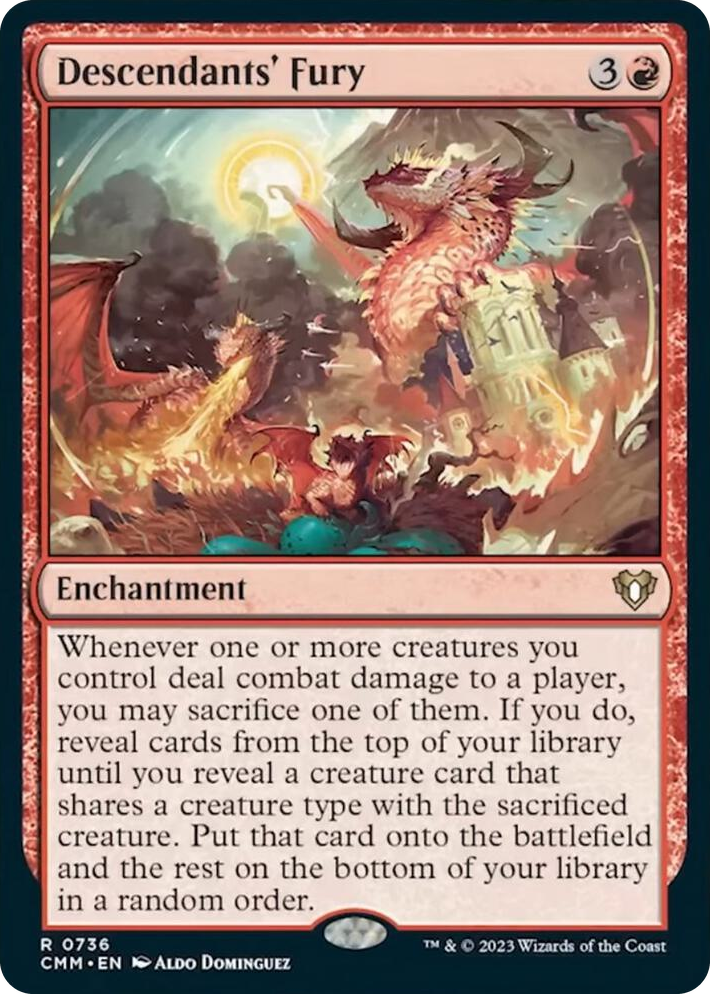 0736 Descendants' Fury R Commander Masters