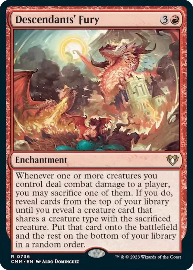 0736 Descendants' Fury R Commander Masters