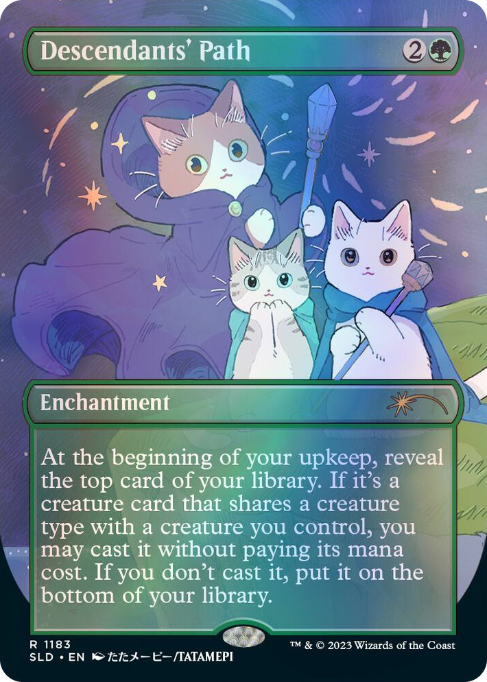 1183 Descendants' Path R Secret Lair Drop Series