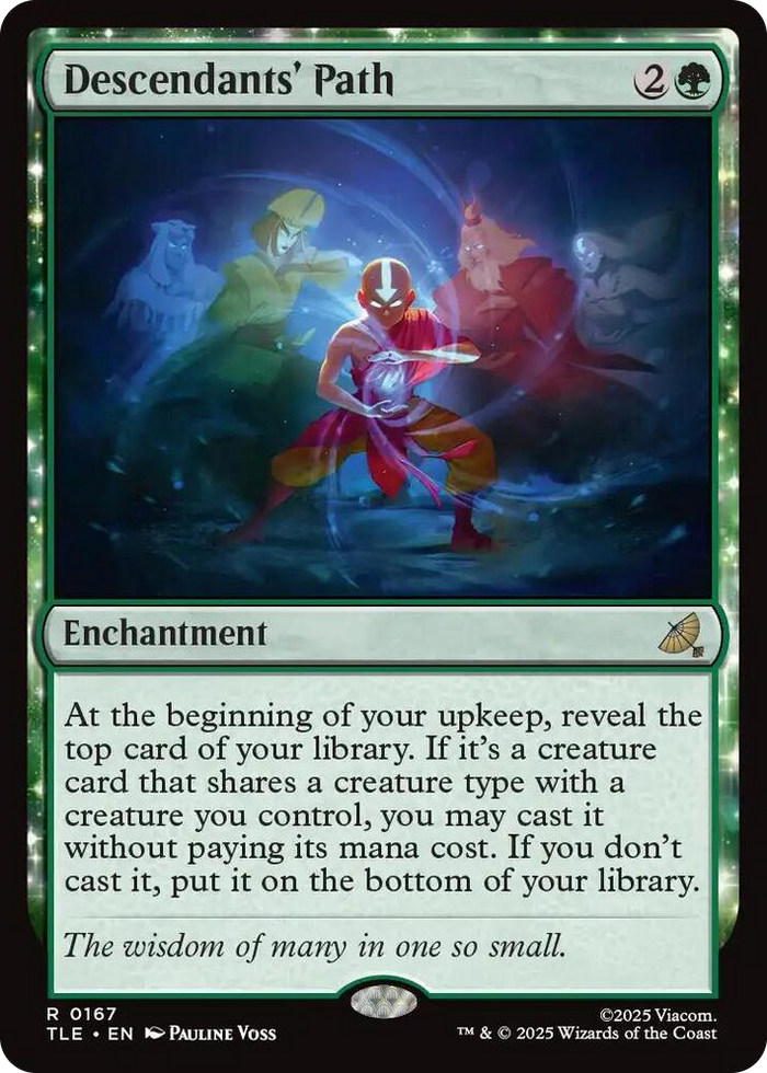 Descendants' Path #167 R - The Last Airbender: Eternal-Legal Pokemon card