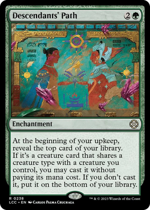0238 Descendants' Path R Commander: The Lost Caverns of Ixalan