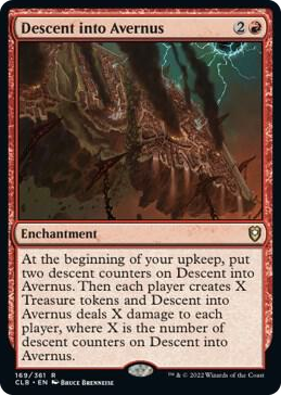 Descent into Avernus #169 R - Commander Legends: Battle for Baldur's Gate Pokemon card