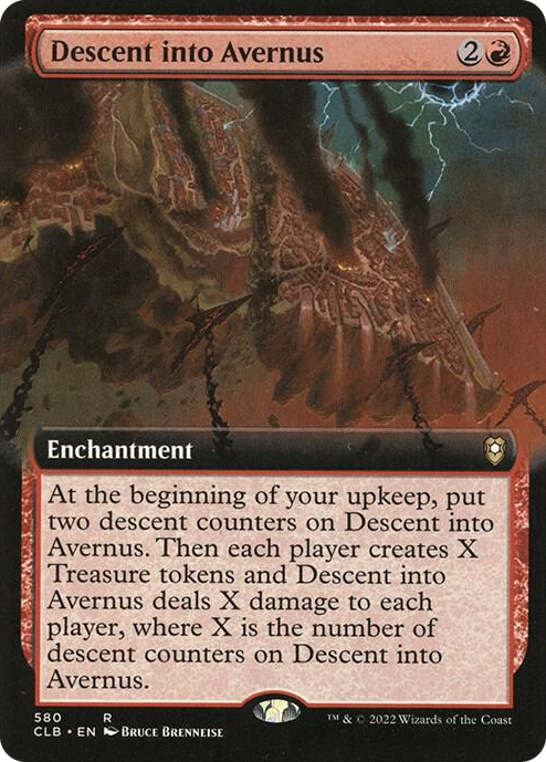 0580 Descent into Avernus (Extended Art) R Commander Legends: Battle for Baldur's Gate
