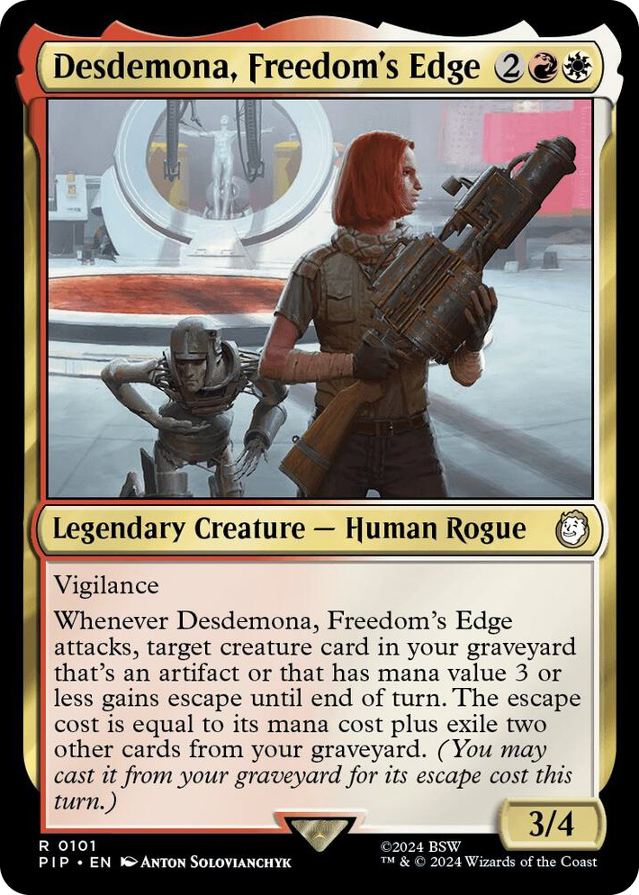 0101 Desdemona, Freedom's Edge R Universes Beyond: Fallout