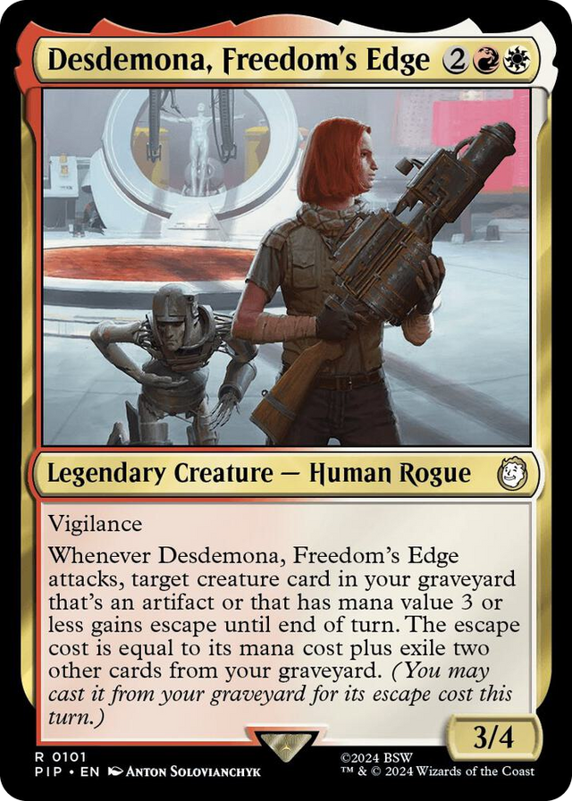 0101 Desdemona, Freedom's Edge R Universes Beyond: Fallout