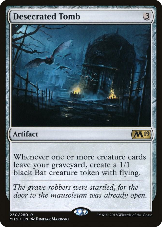 0230 Desecrated Tomb R Core Set 2019