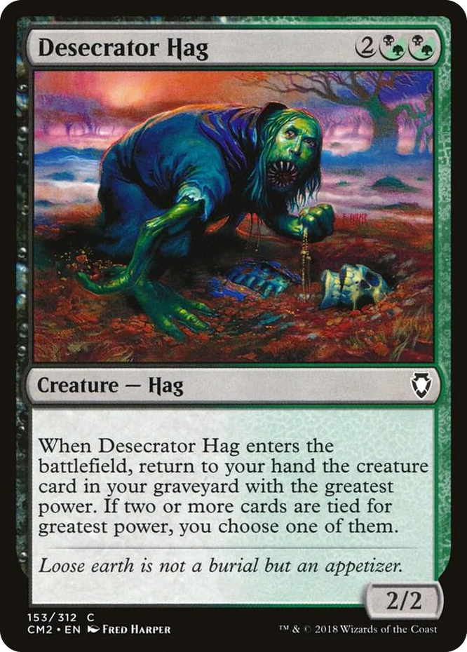 0153 Desecrator Hag C Commander Anthology Volume II