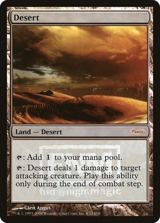 0008 Desert P FNM Promos