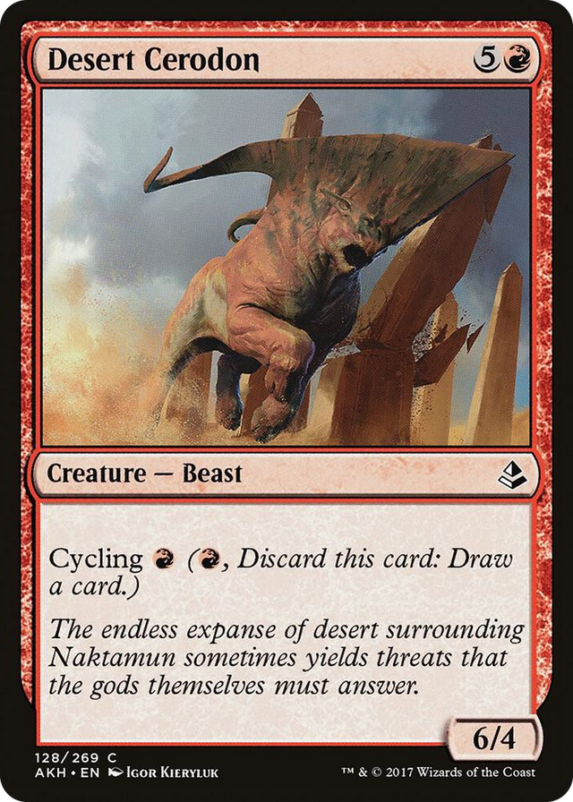 0128 Desert Cerodon C Amonkhet