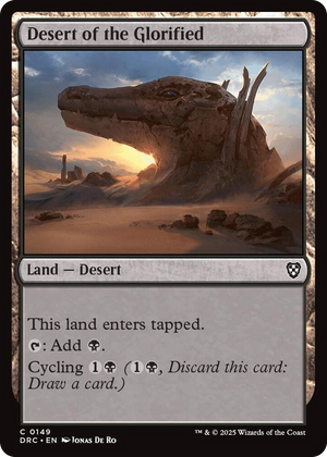 0149 Desert of the Glorified C Commander: Aetherdrift