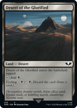 0275 Desert of the Glorified C Universes Beyond: Warhammer 40,000