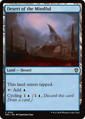 0150 Desert of the Mindful C Commander: Aetherdrift