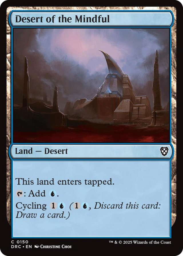 0150 Desert of the Mindful C Commander: Aetherdrift