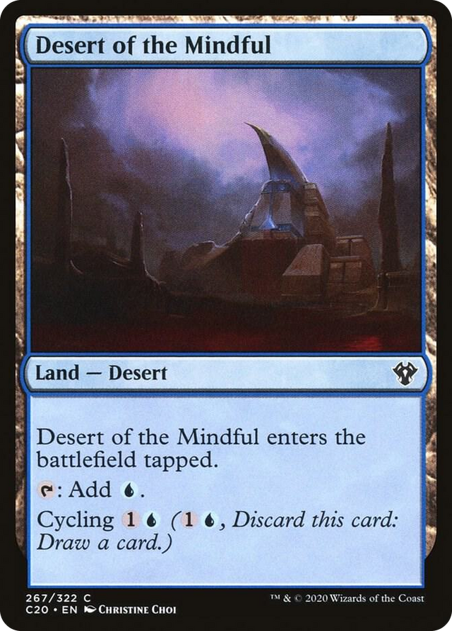 0267 Desert of the Mindful C Commander 2020