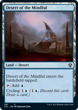 0287 Desert of the Mindful C Commander 2021