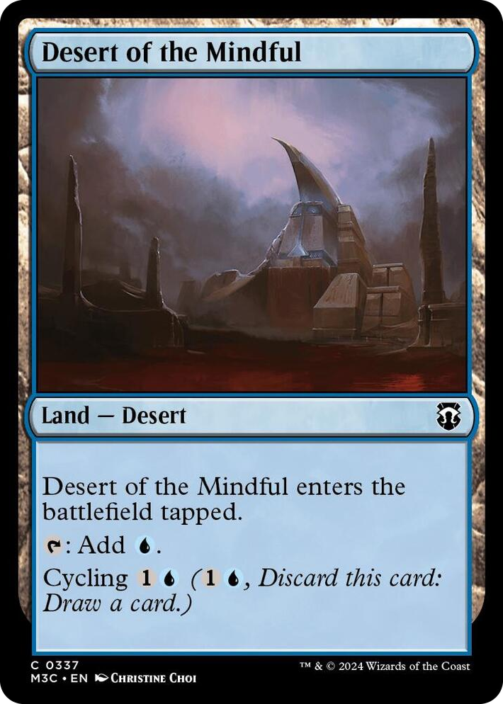 0337 Desert of the Mindful C Commander: Modern Horizons 3