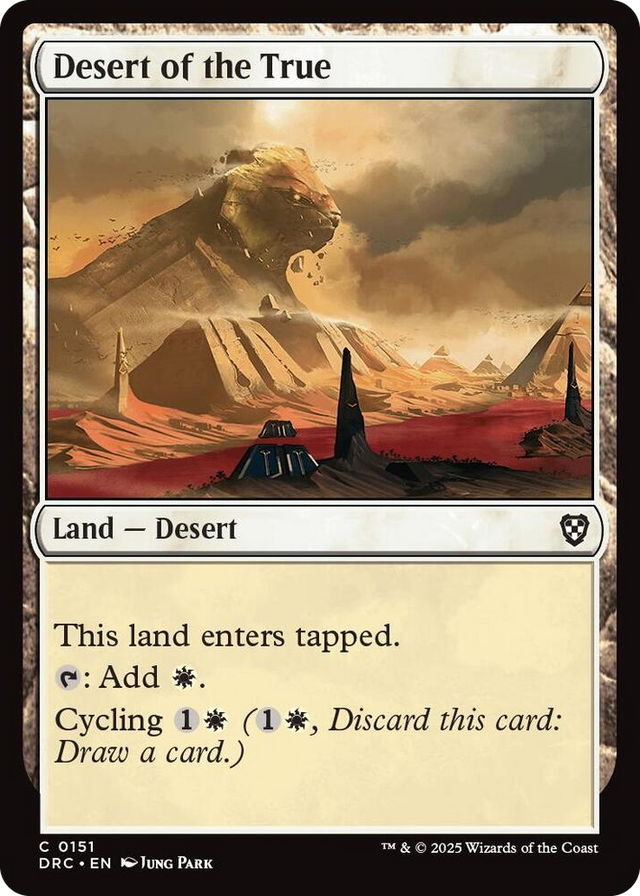 0151 Desert of the True C Commander: Aetherdrift