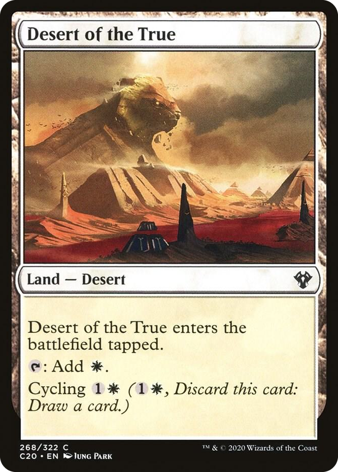 0268 Desert of the True C Commander 2020